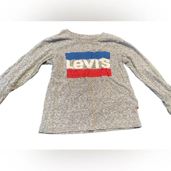 Levi’s Toddler Boy Long Sleeve shirt size 5T - Picture 2 of 12